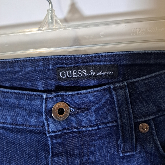 GUESS dark blue skinny jeans size 30R - Picture 3 of 8